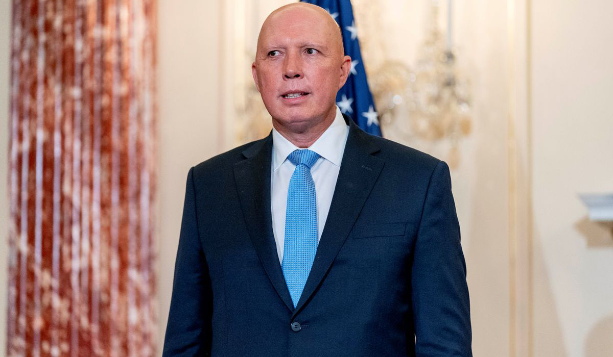 Australian Minister of Defense Peter Dutton